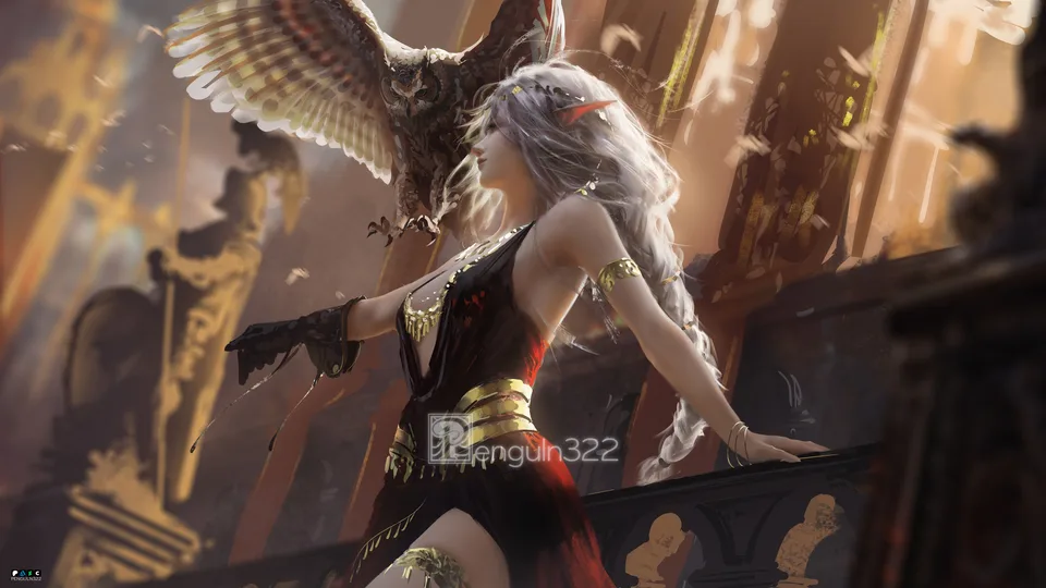 Penguln322 · digital art · artwork · illustration
