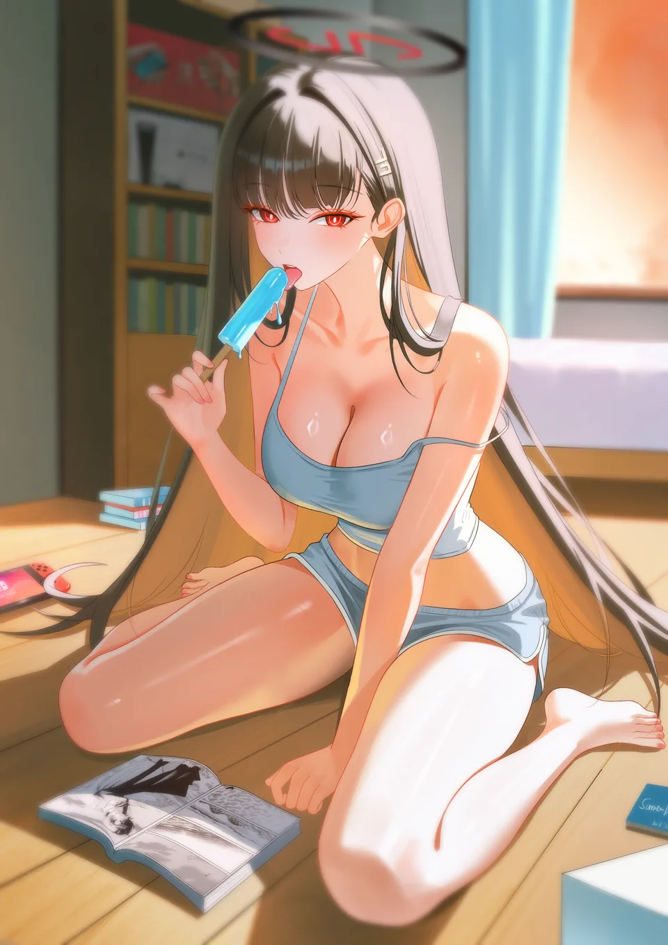 anime girls · anime · Birdking · Blue Archive