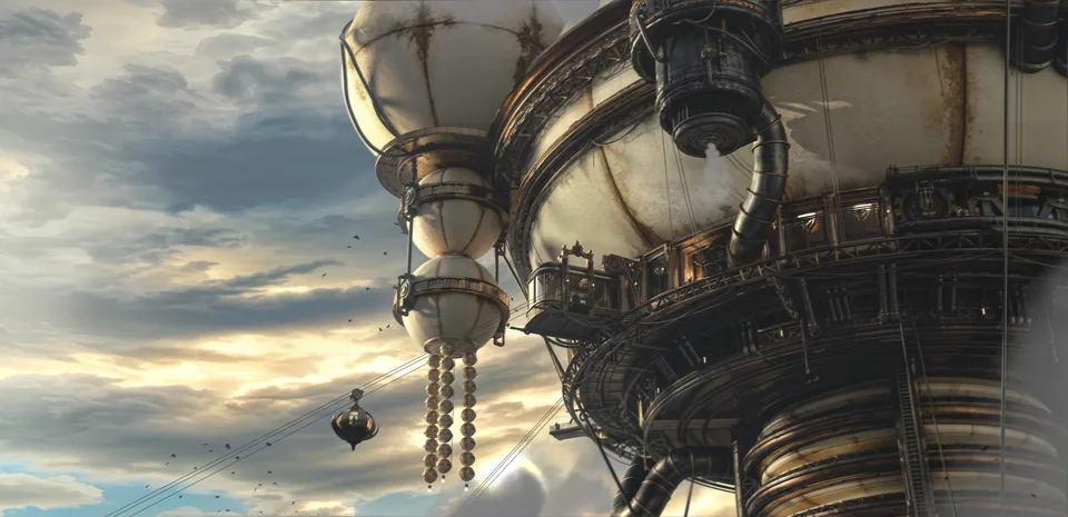 Alessandro Paviolo · Art Nouveau · Victorian · steampunk