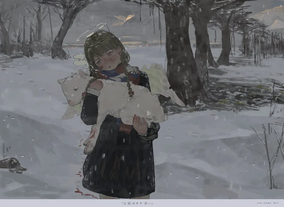 Kommi Ene · artwork · illustration · winter