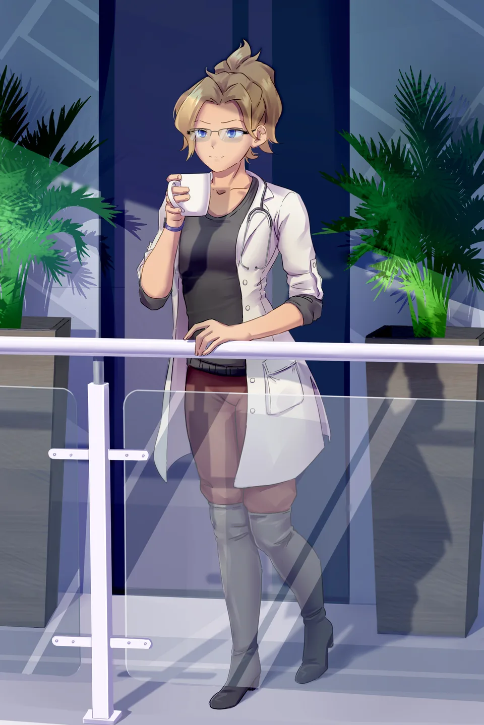 IskanderednaksI · Mercy (Overwatch) · blonde · women