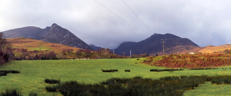 Part of the Goatfell range, Arran