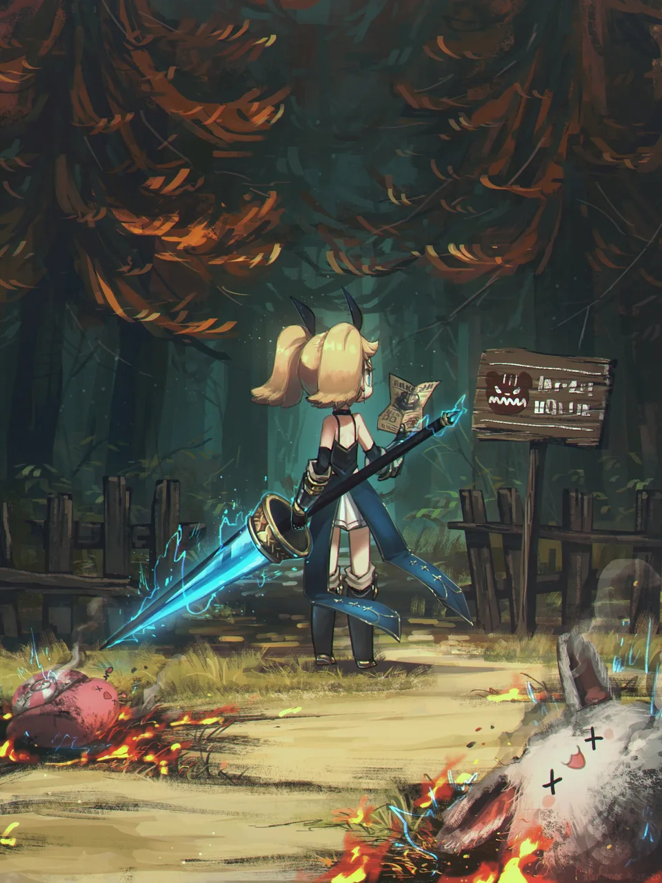 Porforever · original characters · fantasy art · women