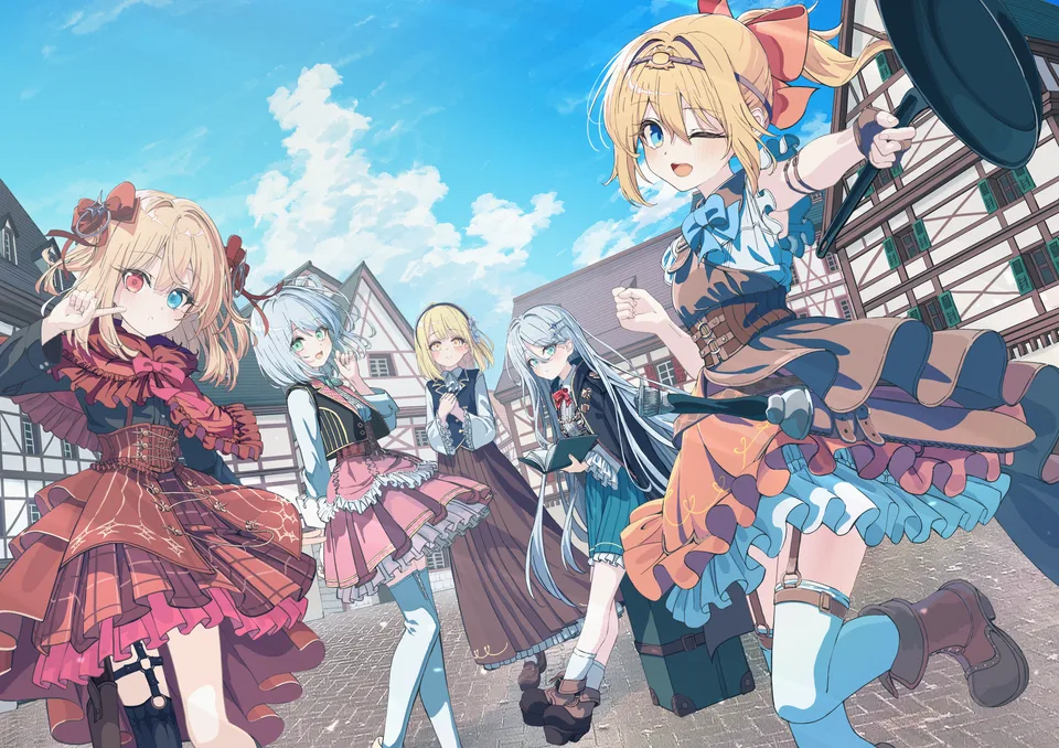 anime · anime girls · mikisai