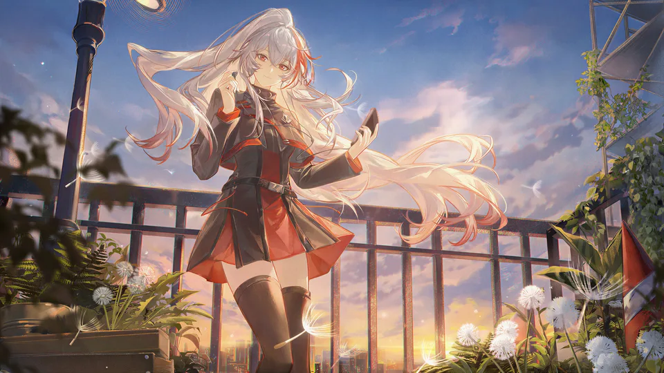 Punishing: Gray Raven · Alpha (Punishing Gray Raven) · video game girls · white hair