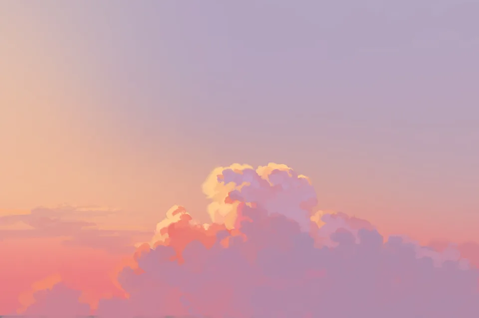 Karasu100 · sky · clouds · simple background