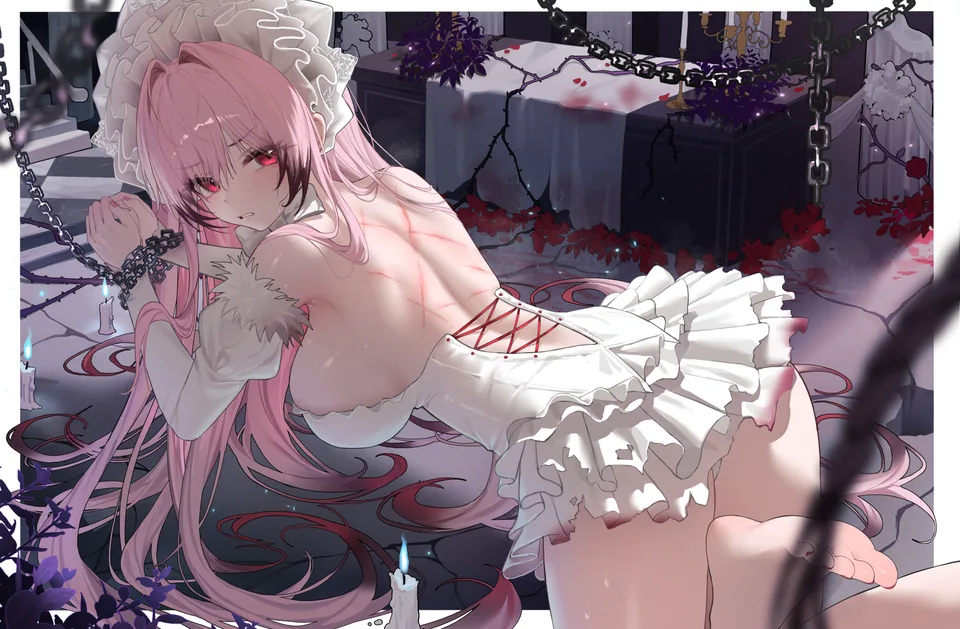 anime · anime girls · barefoot · fangfangtu