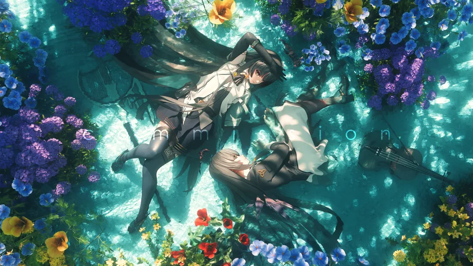 Mrito00 · Arknights · anime girls · plants